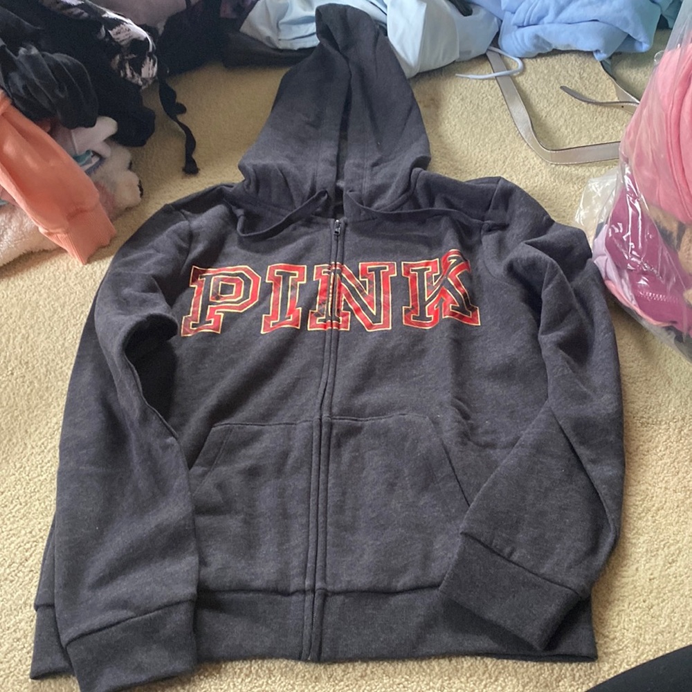 NWOT vspink zip up